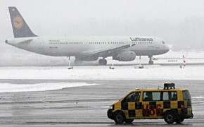 Lufthansa kämpft weiter mit dem Schnee