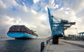 Maersk mit Containerflotte in tiefroten Zahlen