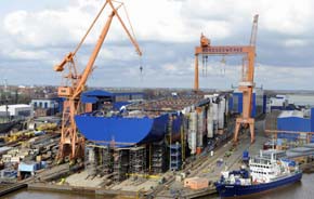 Emder Siag Nordseewerke beendet bald Kurzarbeit