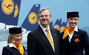 Lufthansa trotz Krisen zuversichtlich für 2011 