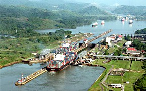 Eine Million Schiffe durchfuhren den Panama-Kanal 