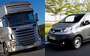 Nissan und Scania holen sich Nutzfahrzeug-Trophäe