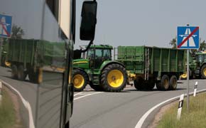 Belgische Bauern blockieren Grenzübergänge nach Frankreich