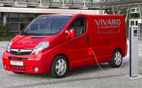 Opel stellt E-Concept für Vivaro vor