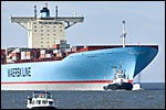 "Emma Maersk" - der Containerriese