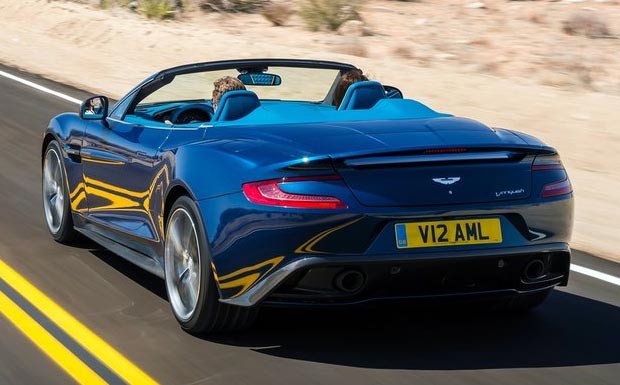 Zwölfzylinder: Aston Martin nimmt Cabrio-Version des Vanquish ins Programm