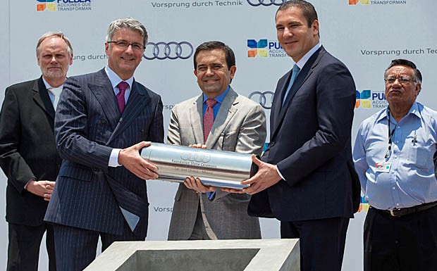 San José Chiapa: Audi legt Grundstein für Werk in Mexiko