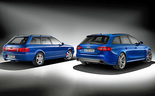 Audi RS4: Hommage an den blauen Ur-RS 