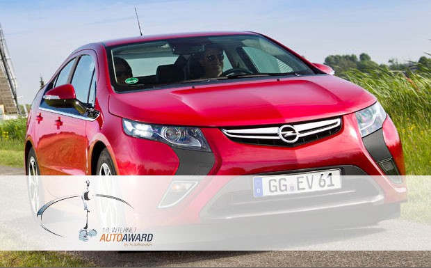Autoscout24-Award: Opel Ampera ist das beliebteste Auto Europas