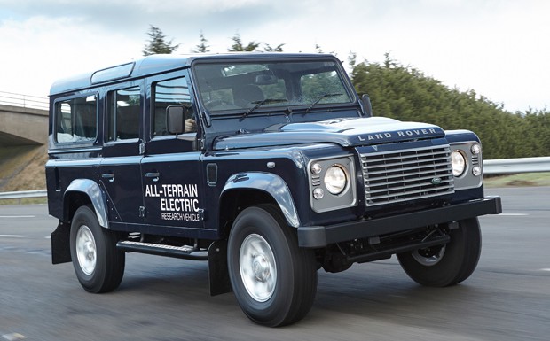 Genfer Autosalon: Electric Defender von Land Rover