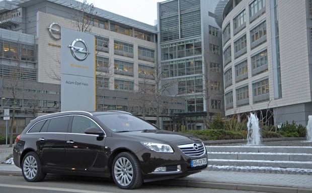 Opel-Firmenzentrale in Rüsselsheim