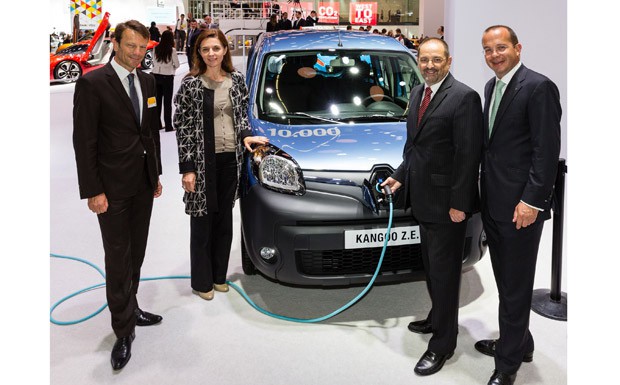 Elektrotransporter: Renault schickt 10.000sten Kangoo Z.E. auf Tour
