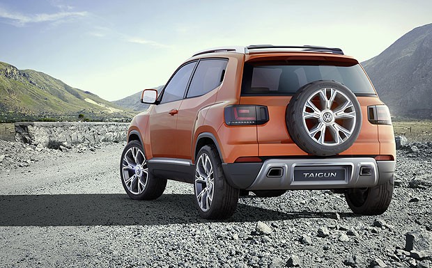 VW: SUV-Studie Taigun nimmt Gestalt an