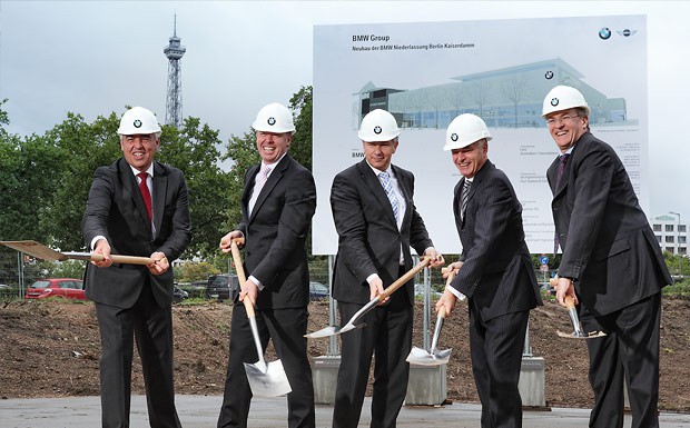 Retailgeschäft: Baubeginn für neue BMW-Niederlassung in Berlin