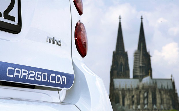 Daimler-Carsharing: Car2go jetzt auch in Köln