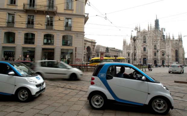 Car2go: Mieten in Mailand