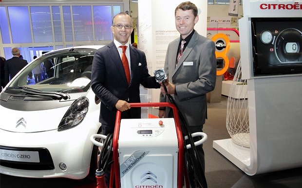 IAA 2011: Citroën zeigt Schnellladestation auf Rädern