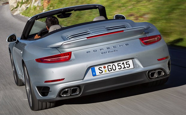 Porsche Turbo Cabrio: Druckluft für die Insassen