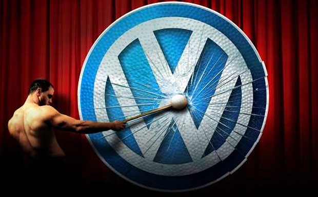 Bundesweiter Aktionstag: Greenpeace schießt weiter gegen VW