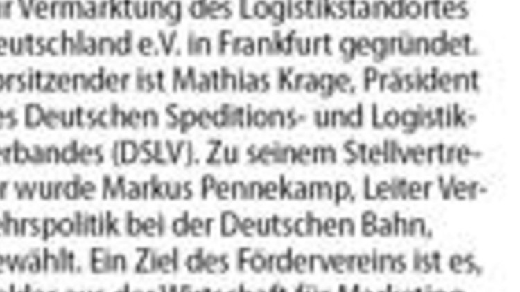 Neuer Förderverein soll Logistikstandort ...