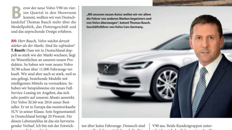 Volvo: Zufrieden mit der Entwicklung