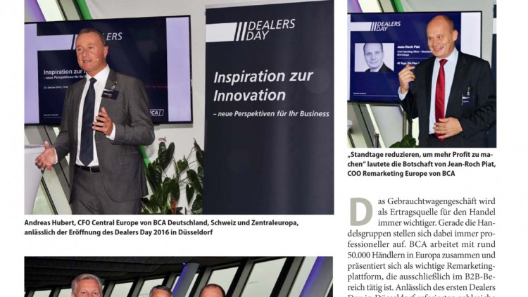 Händlerinformation: "Inspiration zur Innovation"