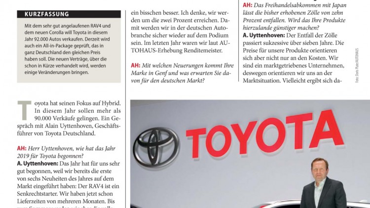 Toyota Deutschland: Der Anfang einer Transformation