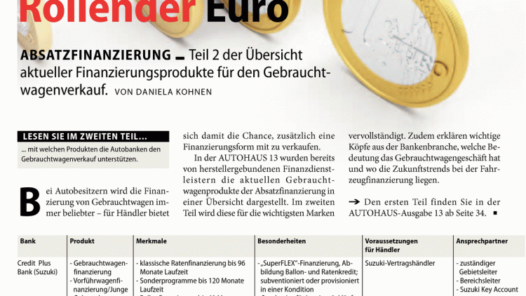 Ausgabe 16/2012: Rollender Euro
