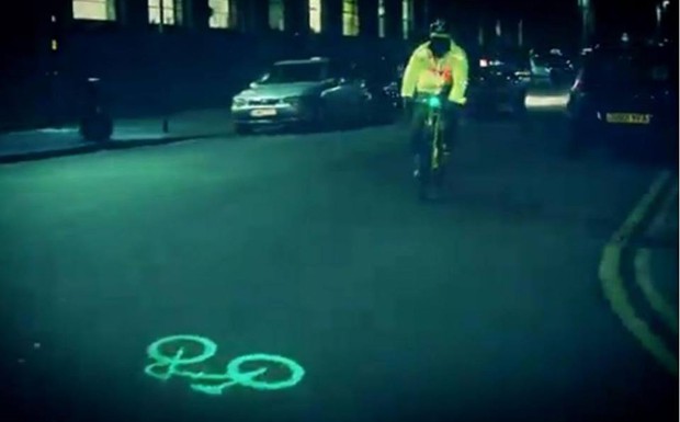 Mit "Laserlight" mehr Sicherheit für Radfahrer