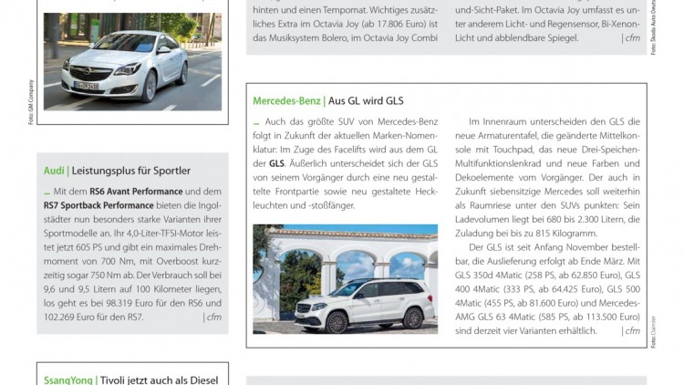 Audi: Leistungsplus für Sportler