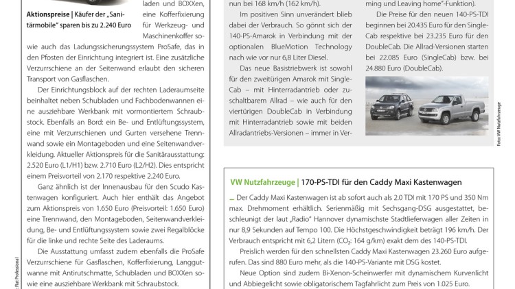 VW Nutzfahrzeuge | Stärkerer Basisdiesel für ...