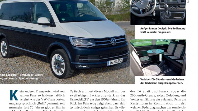 VW T6 Multivan: Familien-Transporter