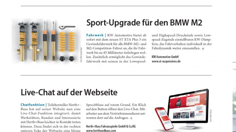 Sport-Upgrade für den BMW M2