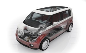 Autosalon Genf 2011: Volkswagen zeigt Elektro-Bulli
