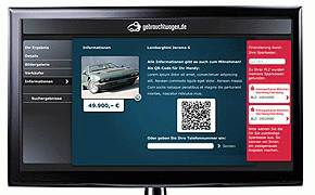GW-Suche auf dem Smart-TV: Gebrauchtwagen.de startet eigene TV-App