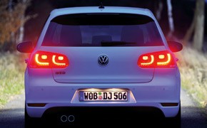 Volkswagen: Golf mit LED-Leuchten