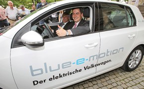 E-Mobilität: Tests mit Golf blue-e-motion auch in Hannover