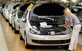 Volkswagen: Sonderschichten für Golf-Produktion