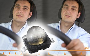 Sicherheit: Neue Infrarot-LED erkennt Sekundenschlaf im Auto