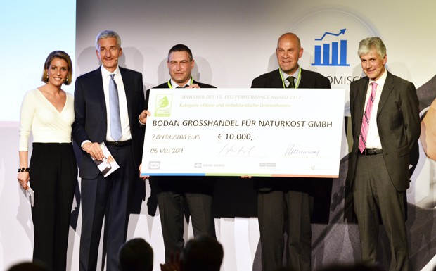 Eco Performance Award für Bodan und Instafreight
