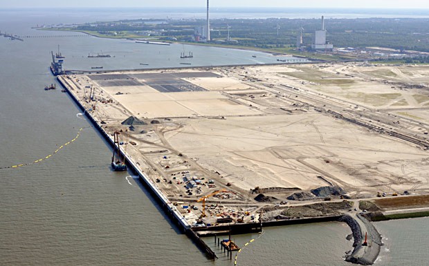 Jade-Weser-Port ein Jahr vor Eröffnung im Zeitplan 