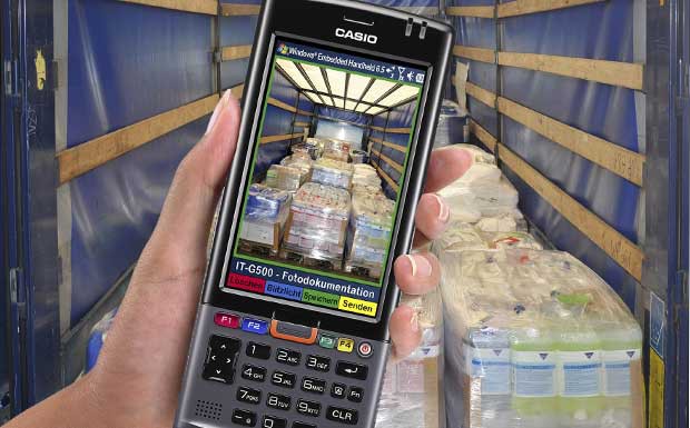 Casio: Handheld in Smartphone-Optik
