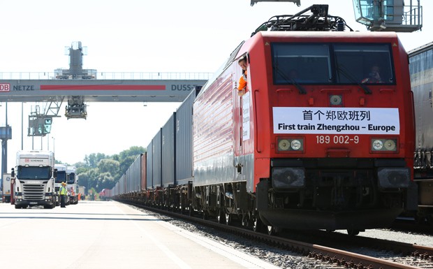 Chinesischer Güterzug: Rekordzeit war ein Glücksfall