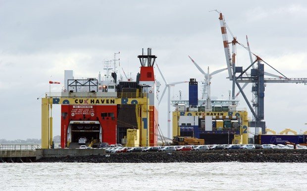 Cuxhaven erweitert Hafenterminal