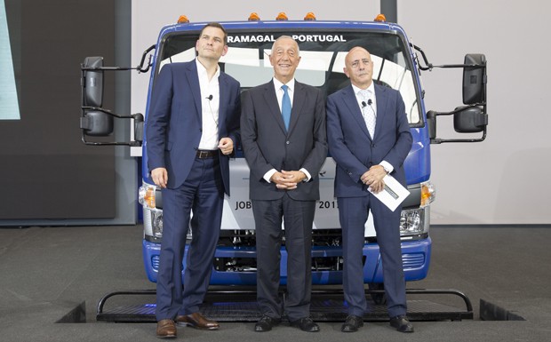 Daimler startet Produktion des Fuso E-Canter in Portugal
