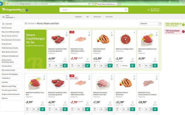 Edeka will den Lebensmittel-Onlinehandel stärken