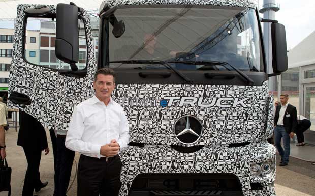 Daimler: Daran arbeiten die Techniker der schweren Elektro-Lkw