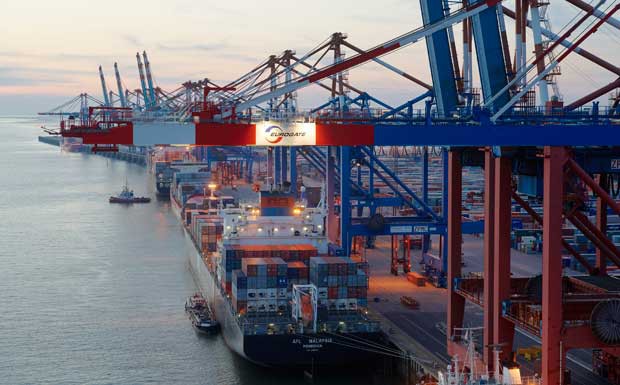 Eurogate beim Containerumschlag auf Vorjahresniveau 