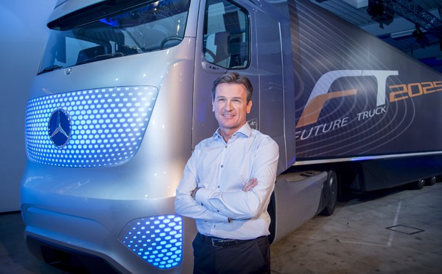 Daimler präsentiert Design des Future Trucks