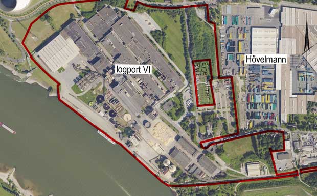 Duisburger Hafenbetreiber plant Logport VI